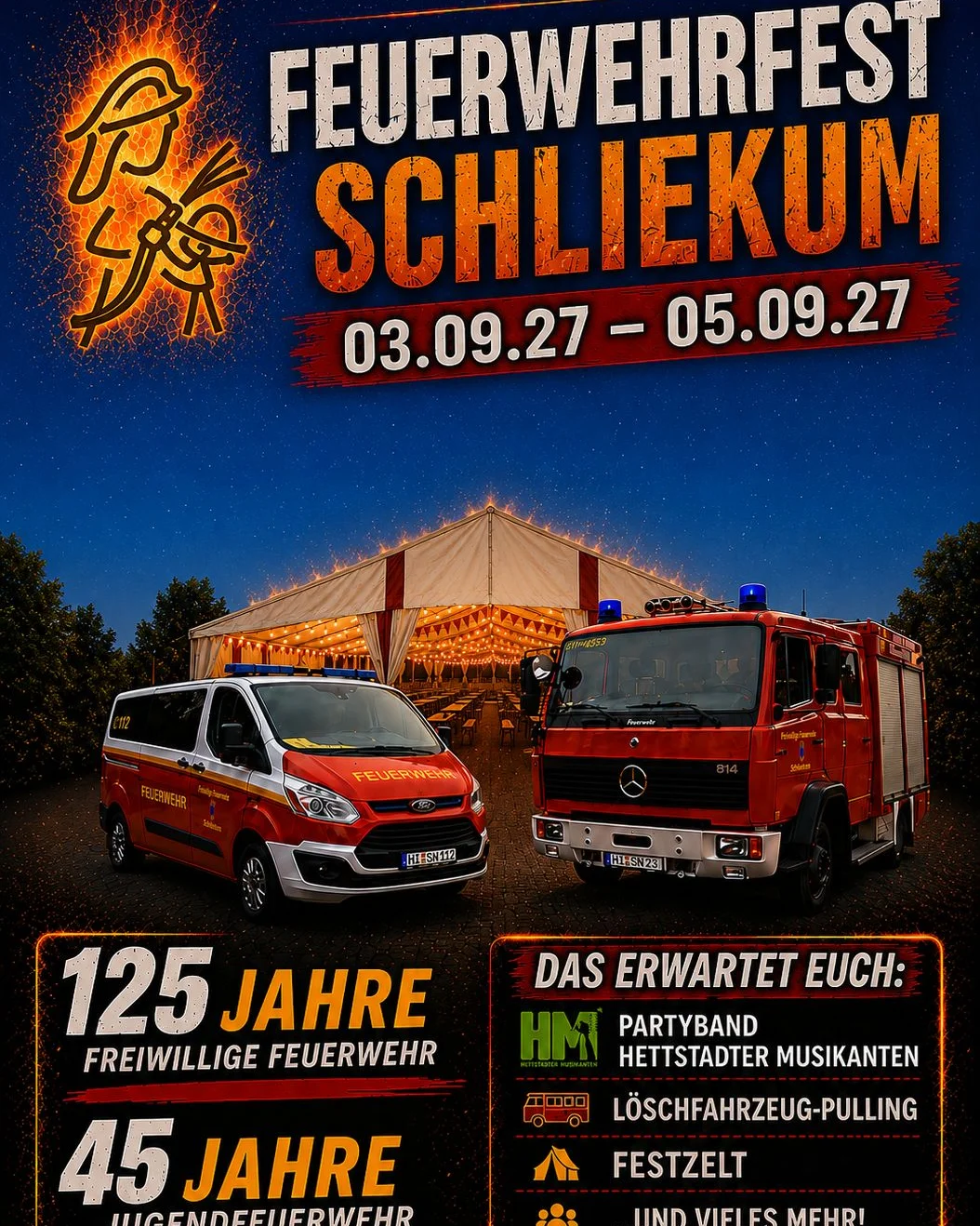 Bild zur Veranstaltung Feuerwehrfest
